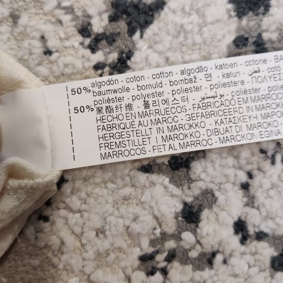 Zara Girls' Pants Size 7 Cream Color Cotton Blend Summer Resortwear Casual Daily - Picture 6 of 6